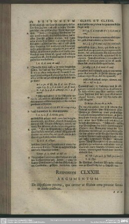 Responsum CLXXIII.