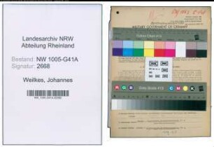 Entnazifizierung Johannes Weilkes , geb. 26.01.1920 (Krim.Beamter)