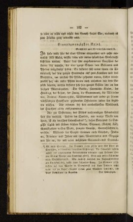 Einundzwanzigster Brief.