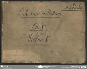 Le Astuzie di Bettina - Mus.3606-F-500a