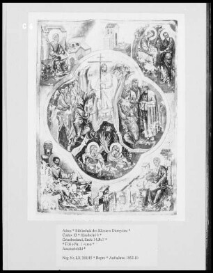 Anastasisbild, Folio 1 verso
