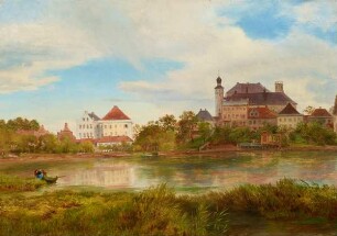 Kieler Schloss vom Kleinen Kiel her