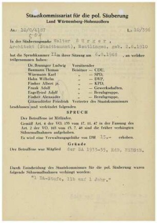 Bürger, Walter
