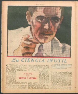 La ciencia inútil : Cuento por Tristan F. Cestero