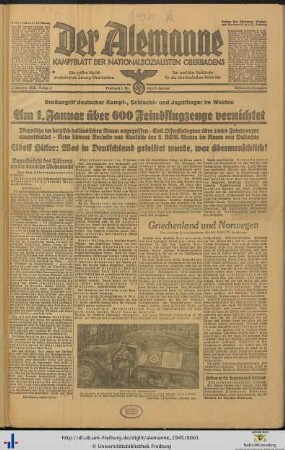 Nr. 2-26 (Januar 1943)