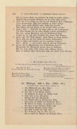 b. Geschichtliche Stoffe.