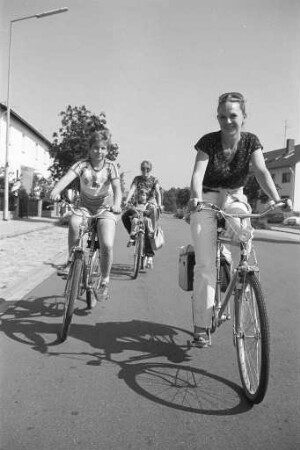 Fahrradausflug in den Sommerferien