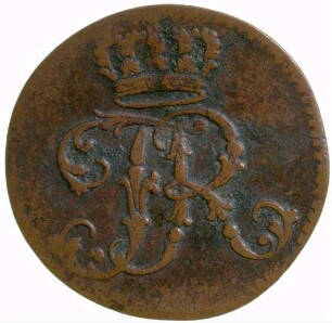 Münze, Pfennig, 1752