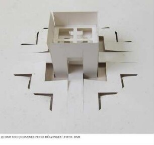 ZERO Museum - Modell des Gesamtgebäudes