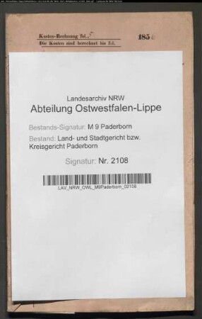 Erblasser: Düchting, Elisabeth: