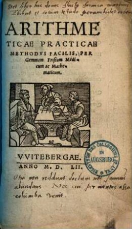 Arithmeticae practicae methodus facilis