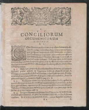 Conciliorum Oecumenicorum