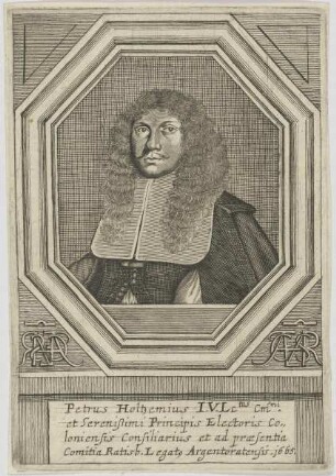 Bildnis des Petrus Holtzemius
