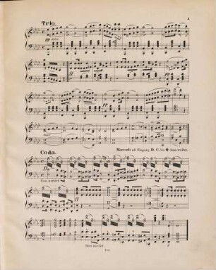 Deutschland hoch : Fest-Marsch für das Pianoforte ; Opus 7