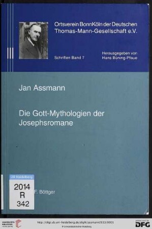 Die Gott-Mythologien der Josephsromane