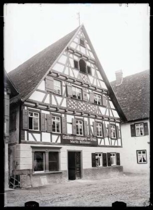Fachwerkhaus; Gasthaus zum Kreuz