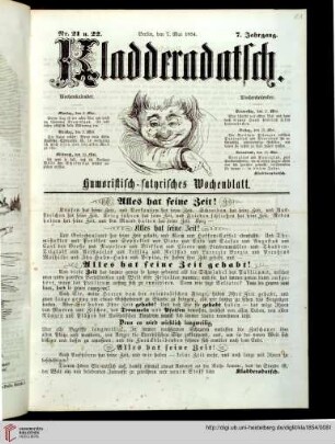 Hefte 21-25, Mai 1854