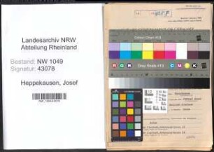 Entnazifizierung Josef Heppekausen , geb. 04.02.1894 (Steuerberater)