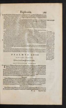 Psalmus LXIII.