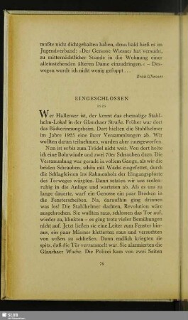 Eingeschlossen
