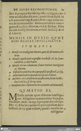 Quaestio XI. - Quaestio XX.