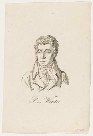 Bildnis des P. von Winter