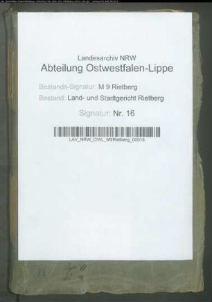 Verhandlungen der freiwilligen Gerichtsbarkeit (Acta voluntariae jurisdictionis)