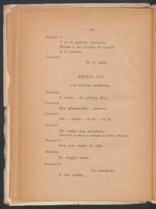 Escena LVII : Los mismos - Moreyra