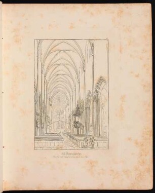 2. St. Lorenzkirche. Ansicht vom Haupteingang gegen Chor. - Sankt Lorenz, Nürnberg, Innenansicht