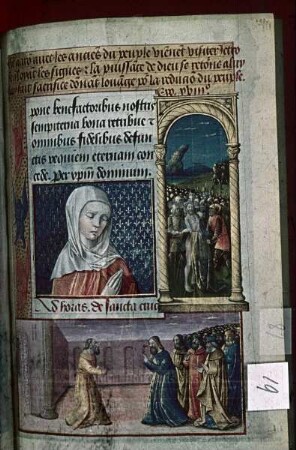 Stundenbuch des Louis de Laval — Stundenbuch des Louis de Laval, Folio 122 rectoBuchseite