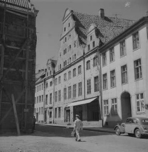 Stralsund-Altstadt, Semlowerstraße 31. Wohnhaus (1. H. 18. Jh.). Straßenansicht