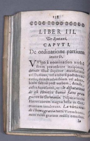 Liber III. De Syntaxi.