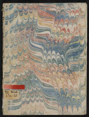 Griechische Handschrift - Mscr.Dresd.Da.25