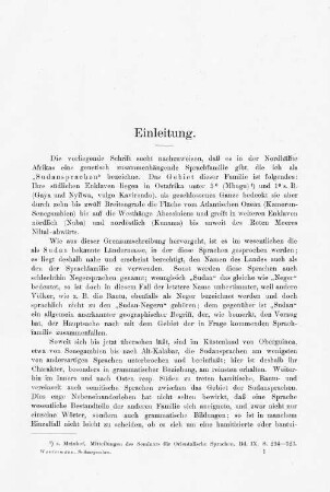 Einleitung.