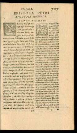 Epistola Petri Apostoli Secunda.