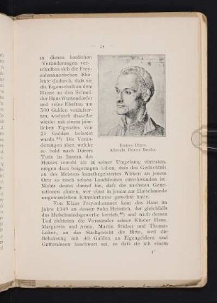 Endres Dürer. Albrecht Dürers Bruder.