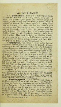 A. Der Heimatort