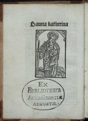 Sancta Katherina