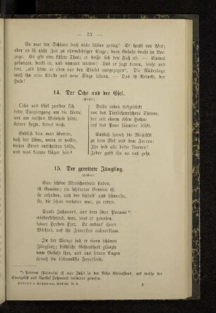 14. Der Ochs und der Esel.