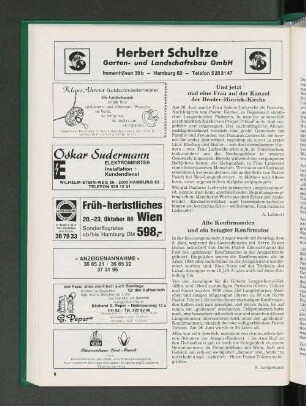Alte Konfirmanden und ein betagter Konfirmator