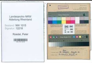 Entnazifizierung Peter Roedel , geb. 28.08.1897 (Lokfuehrer)