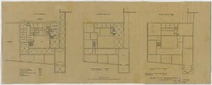 Fischer, Theodor; Stuttgart; Altertums-Museum - Grundriss UG, Grundriss 1. OG, Grundriss 2. OG