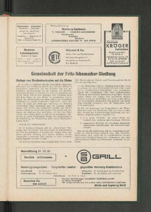 Gemeinschaft der Fritz-Schumacher-Siedlung