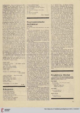 Expressionistische Architektur
