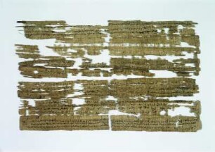 Fragment eines griechischen Papyrus
