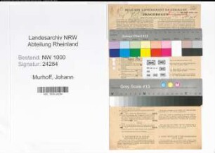 Entnazifizierung Johann Murhoff, geb. 07.05.1897 (Polizeibeamter)