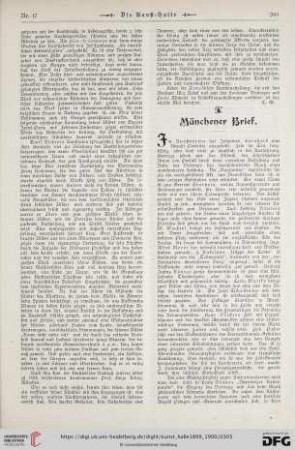 Münchener Brief
