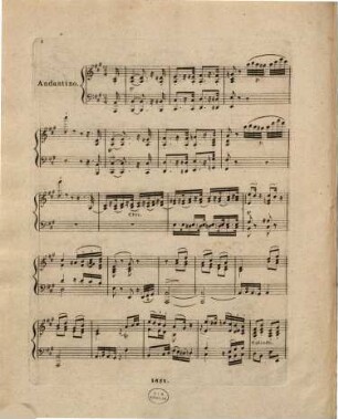 Fantaisie et variations pour le forté piano composées sur un thême de Mozart