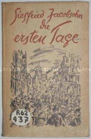 Erstausgabe von Siegfried Jacobsohns Tagebuch über den Ausbruch des Ersten Weltkriegs