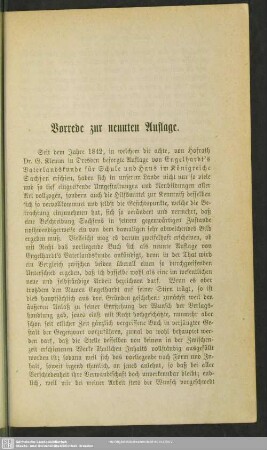Vorrede zur neunten Auflage